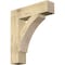 Ekena Millwork Thorton Block Rough Sawn Bracket, Douglas Fir, 6"W x 26"D x 30"H BKT06X26X30THR05RDF - alternate 1